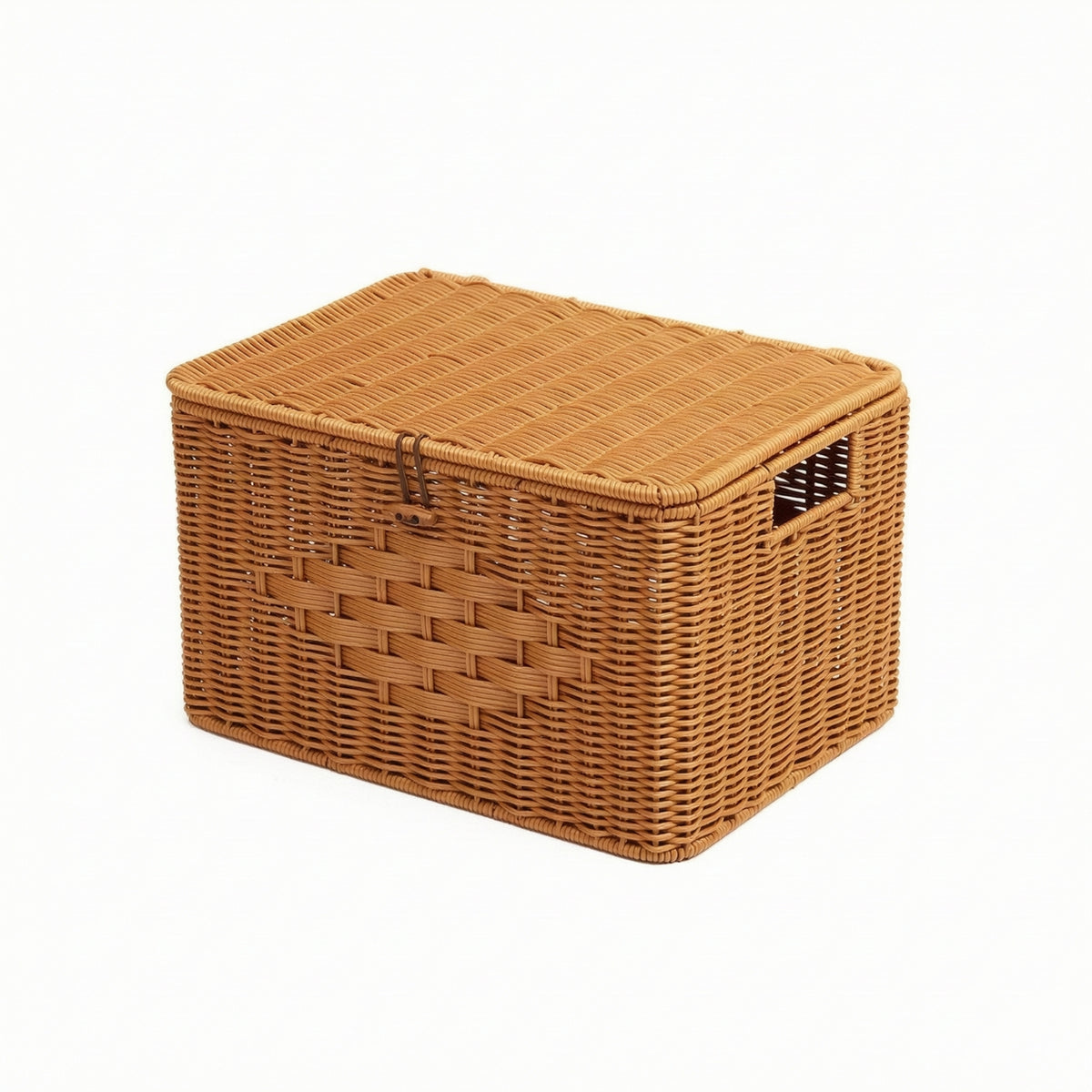Rattan Storage Box Stylish Shelf Basket Functional for Living Room