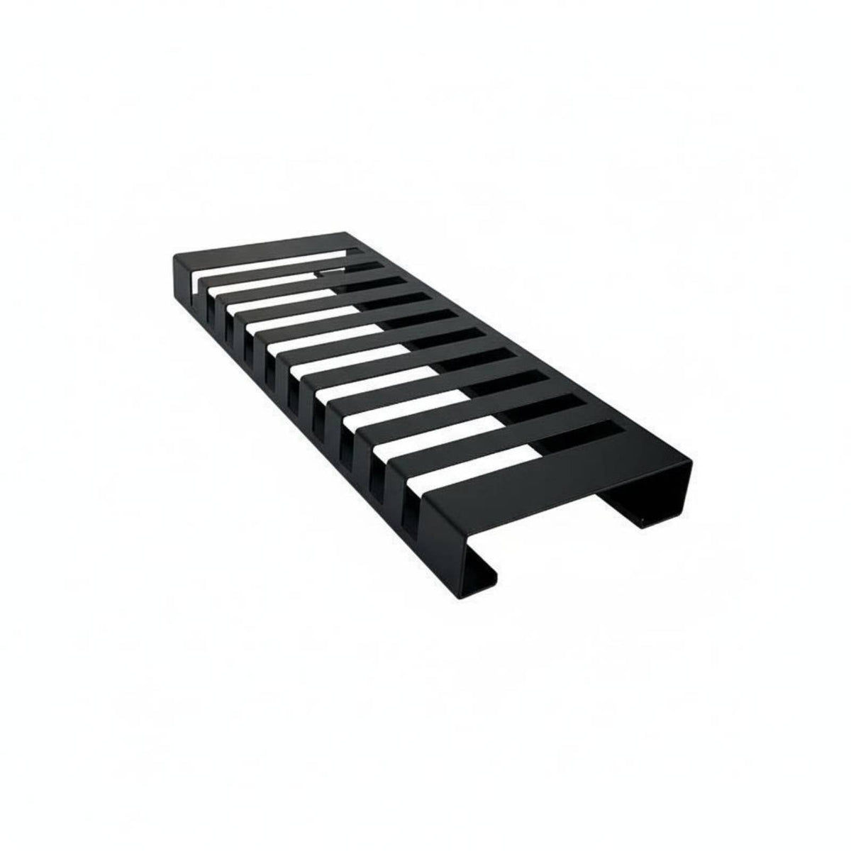 Deepened Slots 10 Slot Tile Display Stand Heavy Duty Marble Sample Display Sturdy Stone Sample Holder Rack Large Capacity for Retailers, Manufacturers, Wholesalers, Retail Shop, Trade Display, Office