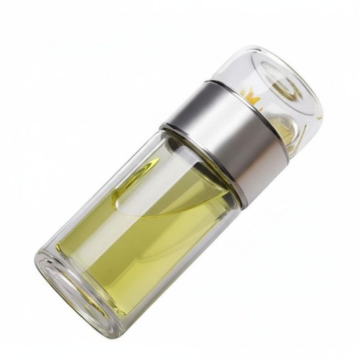 Leak-Proof Tea Water Separation Bottle Leakproof Glass Tea Infuser Bottle Heat Resistant for Office Workers, Commuters, Home, On the Go, Car