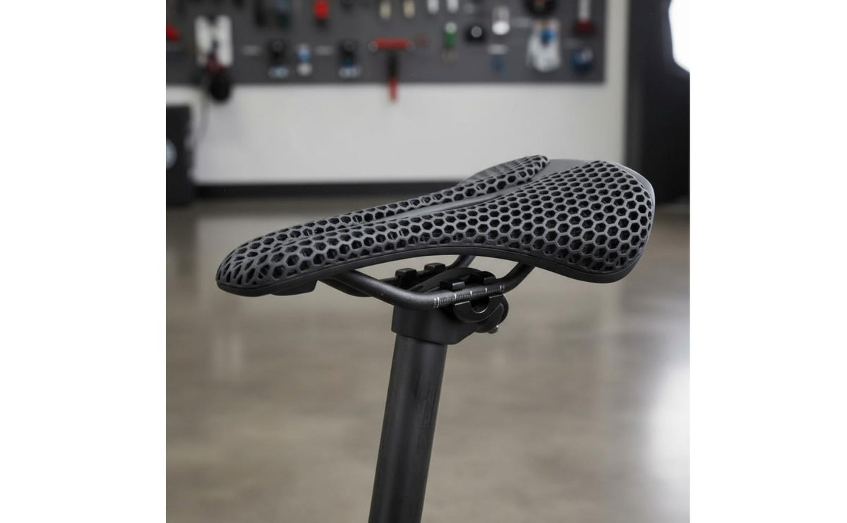 Printed Bike Saddle Lightweight Carbon Fiber Bike Seat Carbon Fiber Saddle for Cyclists, Riders, Mountain Biking