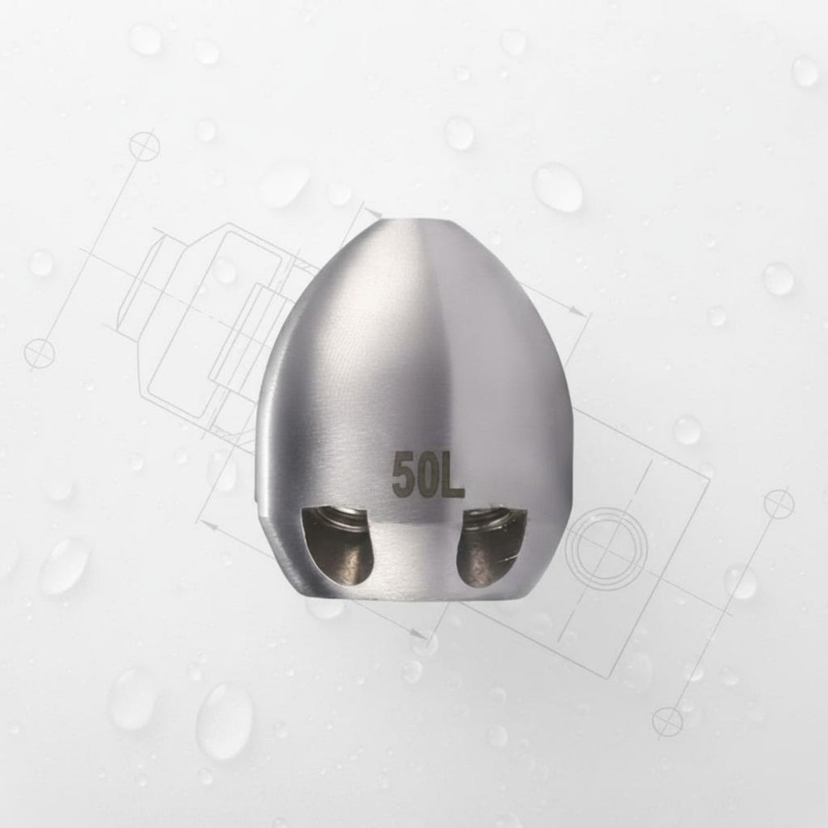 Oval-Shaped Drain Cleaning Tip Clears Blockages Stainless Steel Sewer Tip High Pressure Jetting Tip Rust Resistant