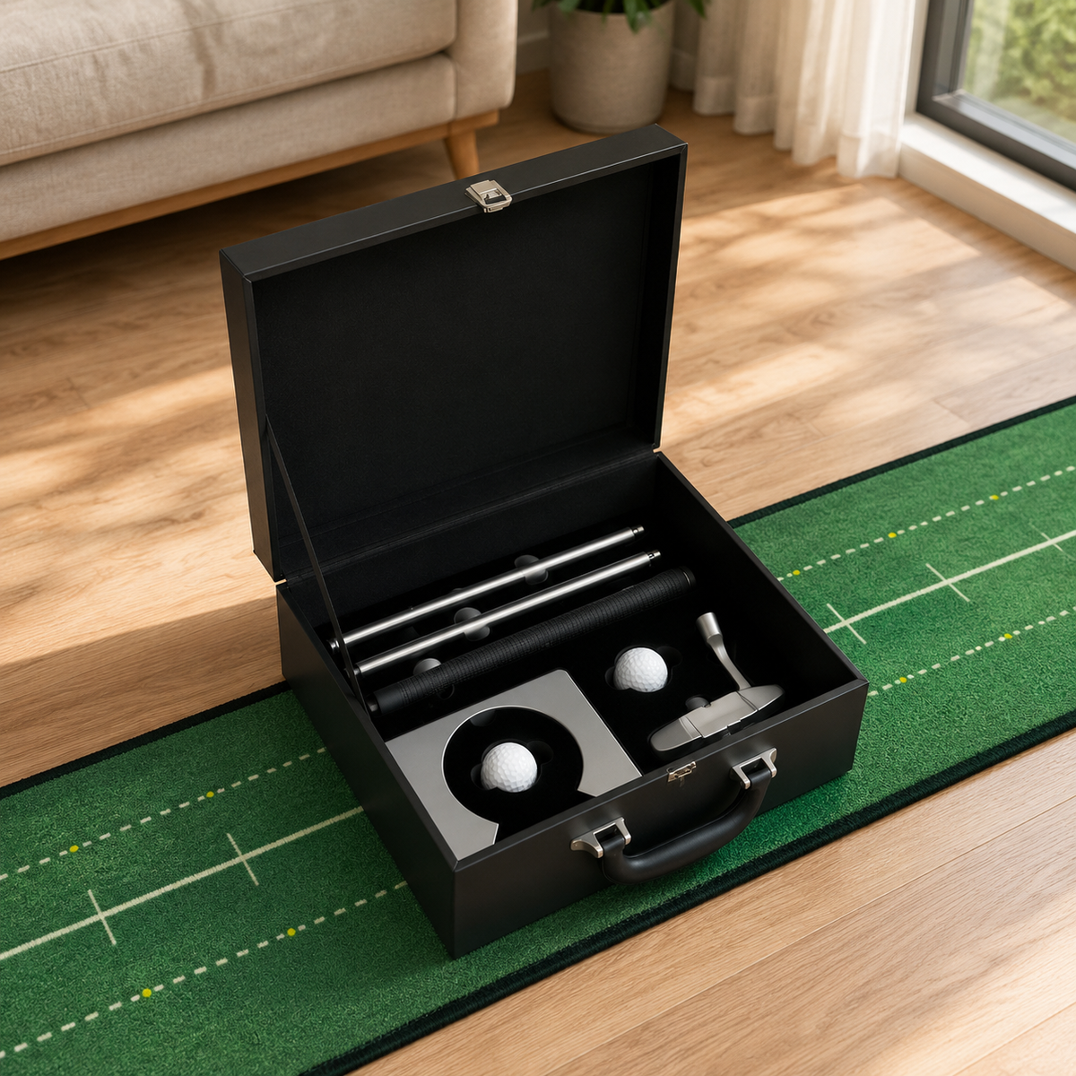 golf putting green practice set