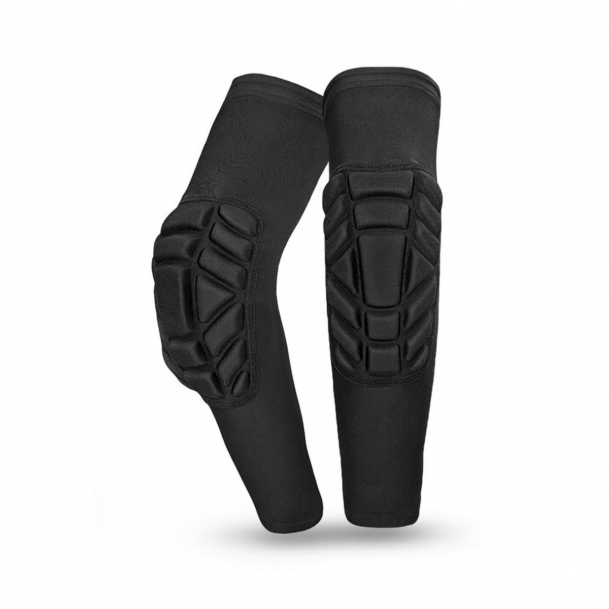 Compression Elbow Pads Impact-Resistant Padded Elbow Sleeves Non-Slip for Basketball Athletic Participants