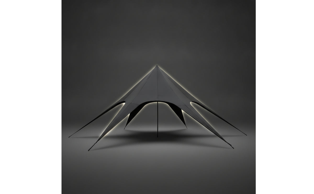 Outdoor Star Canopy Tent Portable Sky-High Canopy Easy-Setup Shelter Wind-Resistant for Camping