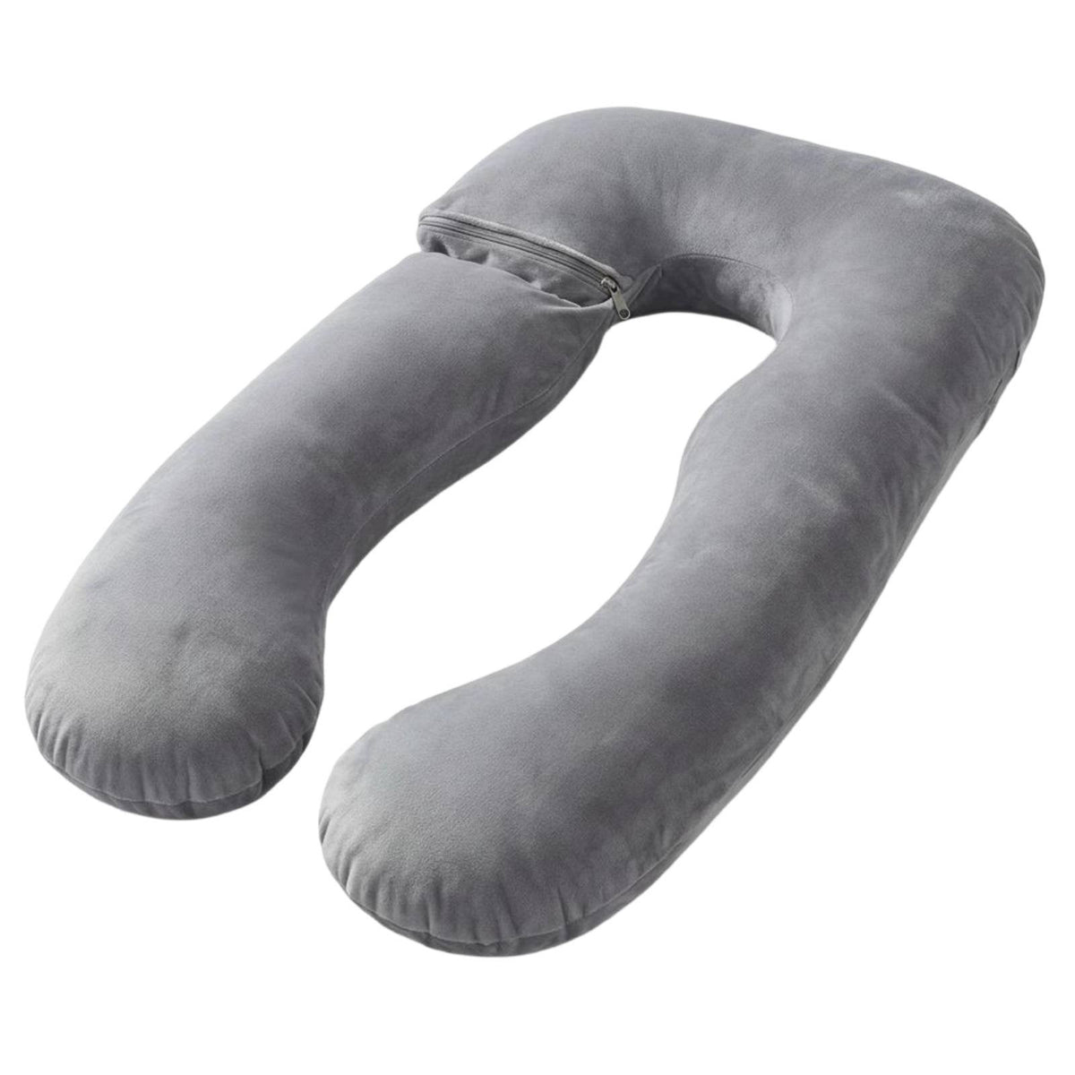 U-Shaped Maternity Pillow Multi-Functional Maternity Pillow Machine Washable Cover Support for Women, Expecting Parents, Nursing, Lounging