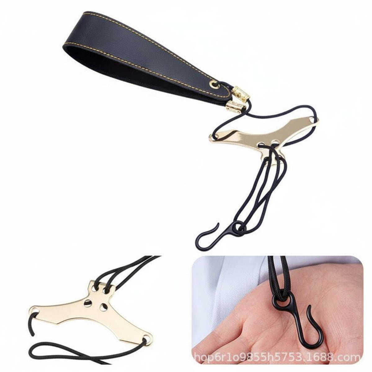 Long-Lasting Metal Hook Clarinet Neck Strap Ergonomic Design Clarinet Support Strap Heavy-Duty for Students, Beginners, Marching Band