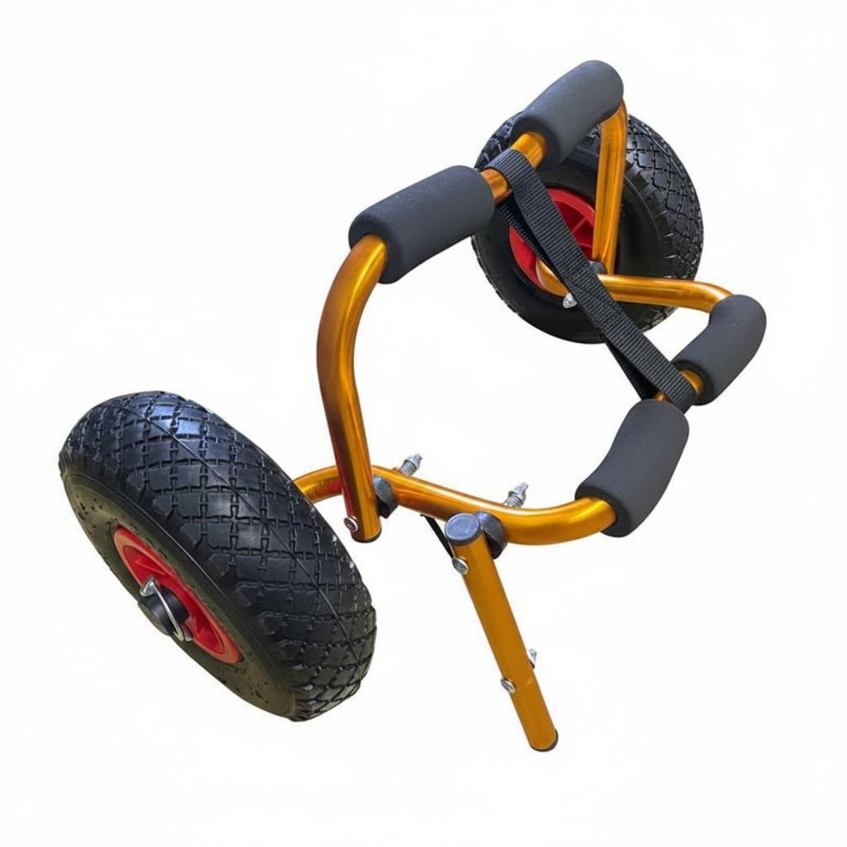Inflatable Boat Trailer Wheel Portable Heavy-Duty Canoe Trailer Construction Water Outdoor Equipment for Beach, Dock