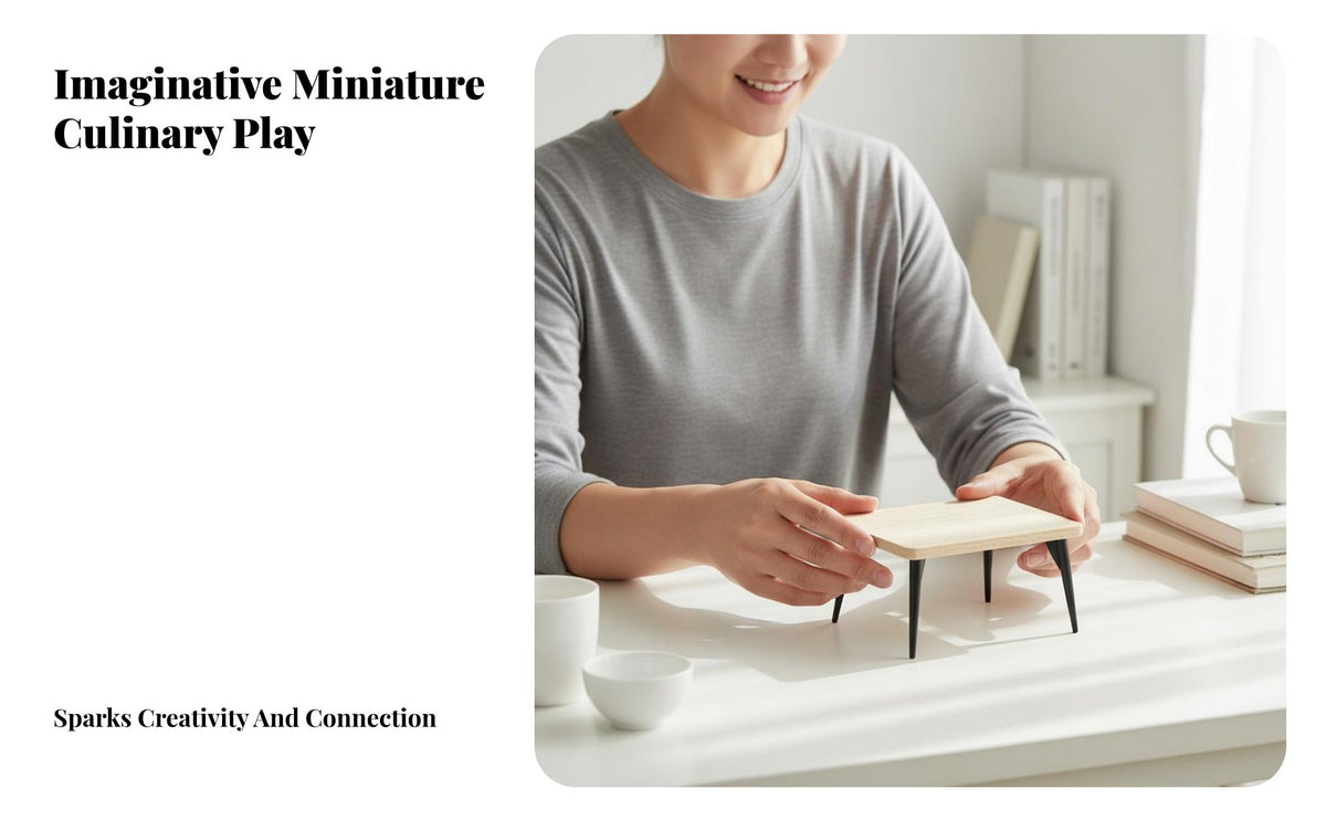 1:12 Scale Kitchen Furniture Realistic Details Miniature Kitchen Cabinet CE/CPC Certified Miniature Cooktop Unit for Collectors, Kids, Diorama