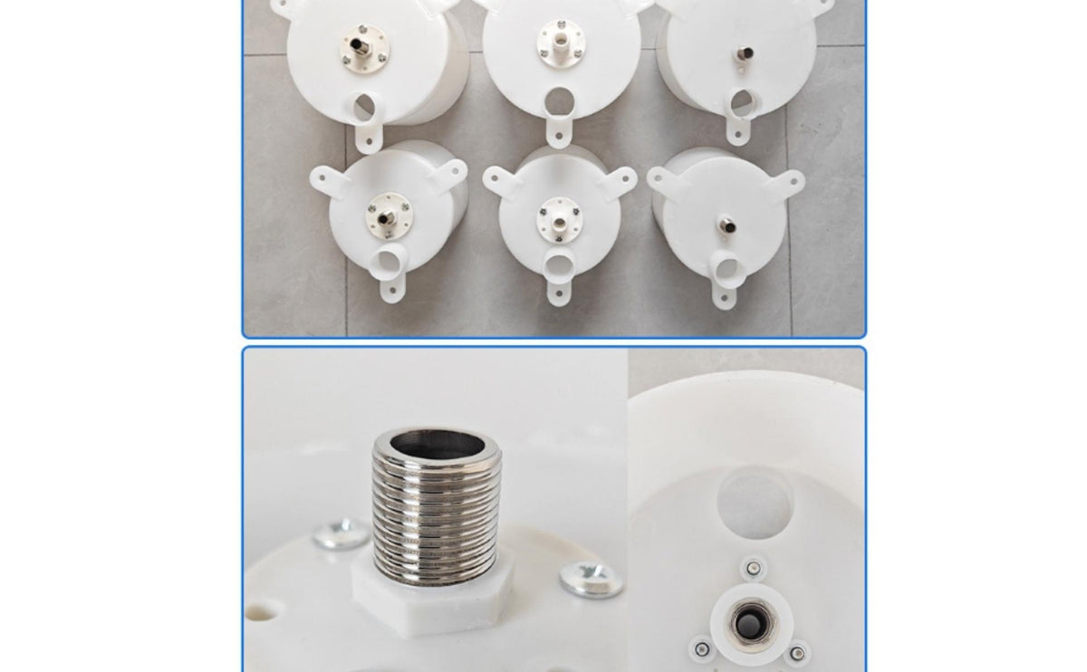 Wastewater Separation Unit Easy-to-Install Separator with Mounting Tabs Water-Saving Pig Pen Drain for Livestock Breeders, Farmers, Barn Cleaning