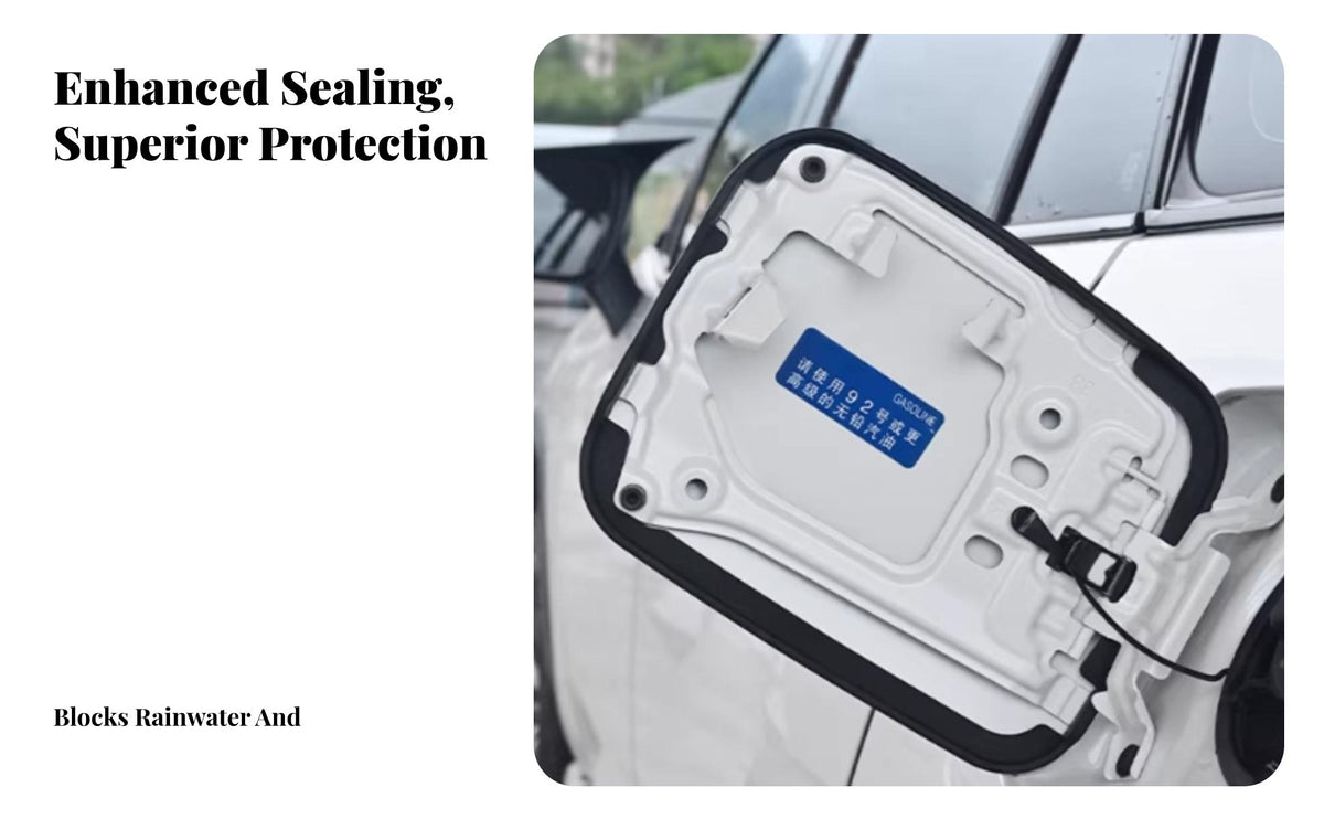 Petrol Filler Door Gasket Rubber Petrol Door Seal Sealing Gasket for Vehicle Owners, Home Mechanics, Automotive Maintenance