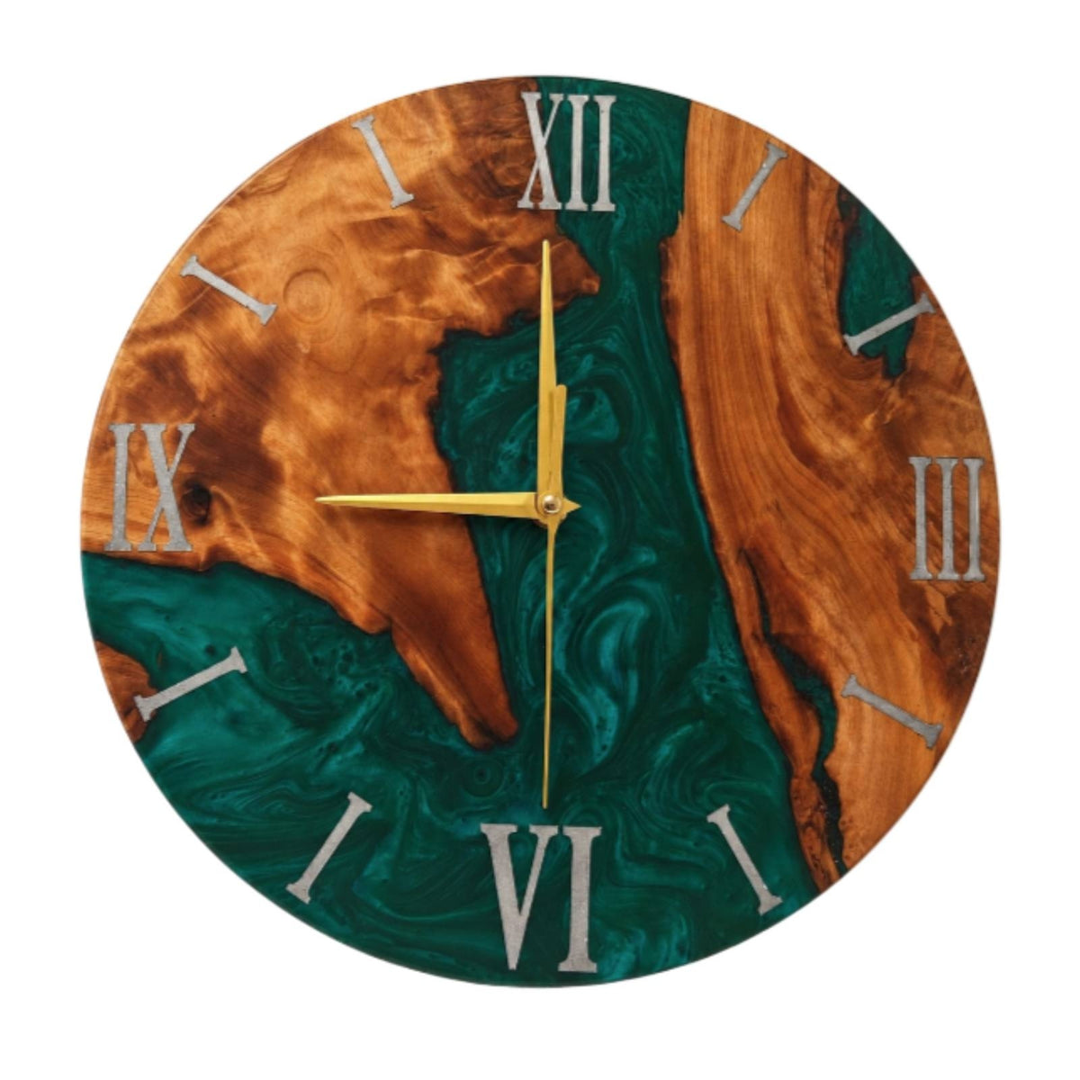 Roman Numeral Wall Clock Round Clock with Roman Numerals Classic for Living Room
