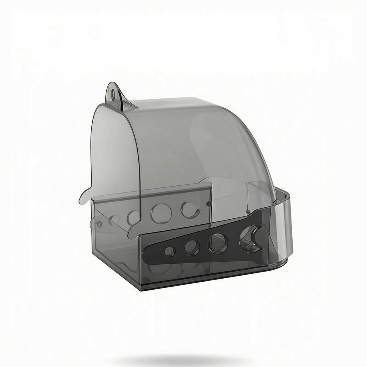 Bird Bath Container with Drawer Removable Cage Bird Bath Long-Lasting