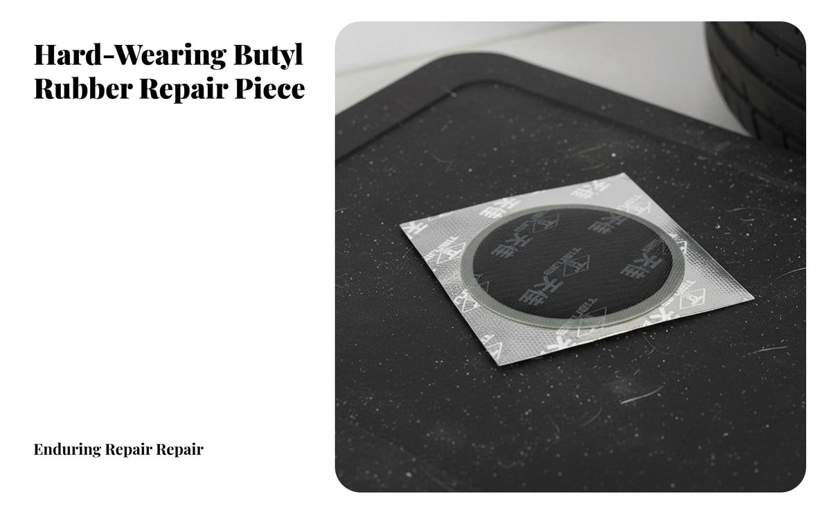 Universal Fit Puncture Repair Seal Easy to Use Vehicle Maintenance Tools Portable Individually Sealed for Mechanics, Car Owners, Motorcycle Riders, Roadside Emergency, Garage, Road Trips, on-Road-Roading
