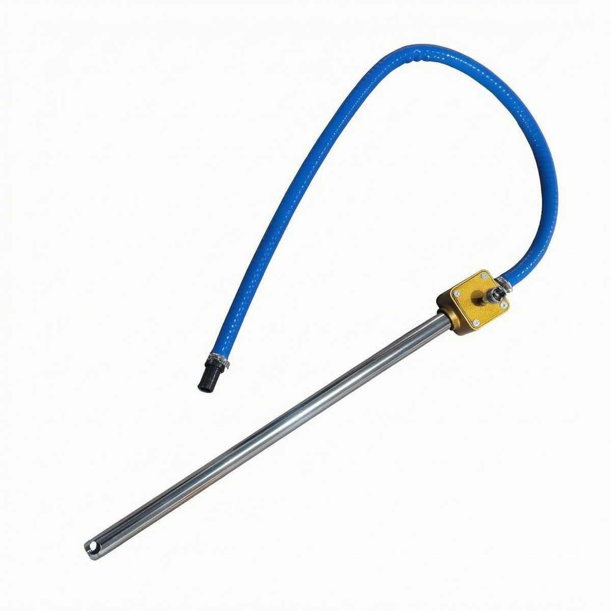 Impact Wrench Compatible Drill Powered Oil Pump Dual Direction Flex Hose Pump