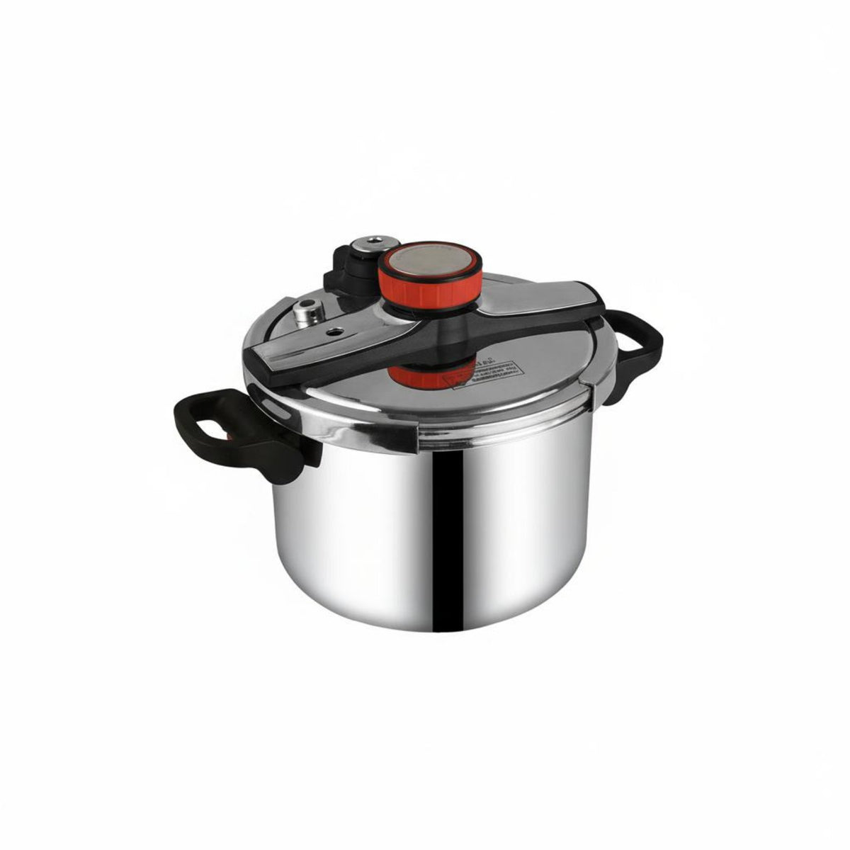Burst-Resistant-Proof Pressure Cooker Time Saving Stainless Steel Pressure Cooker Locking Lid for Beginners