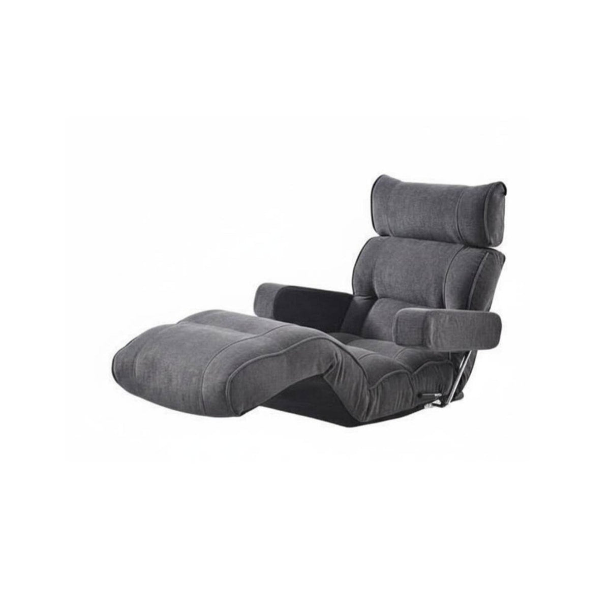 Weightless Recline Design Single-Person Lounger Goose Feather Filling Lounge Chair Plush Comfort Floor Sofa Ergonomic spineing for Young Adults, Office Workers, Bedroom, Bay casement, perusing corner, Small areas
