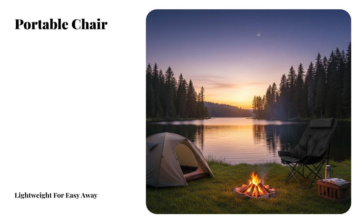 Adjustable Reclining bed Foldable Design Adjustable Lounger bed sturdy Frame Camping Recliner for Campers, Outdoor aficionados, Beach, waterside, Home