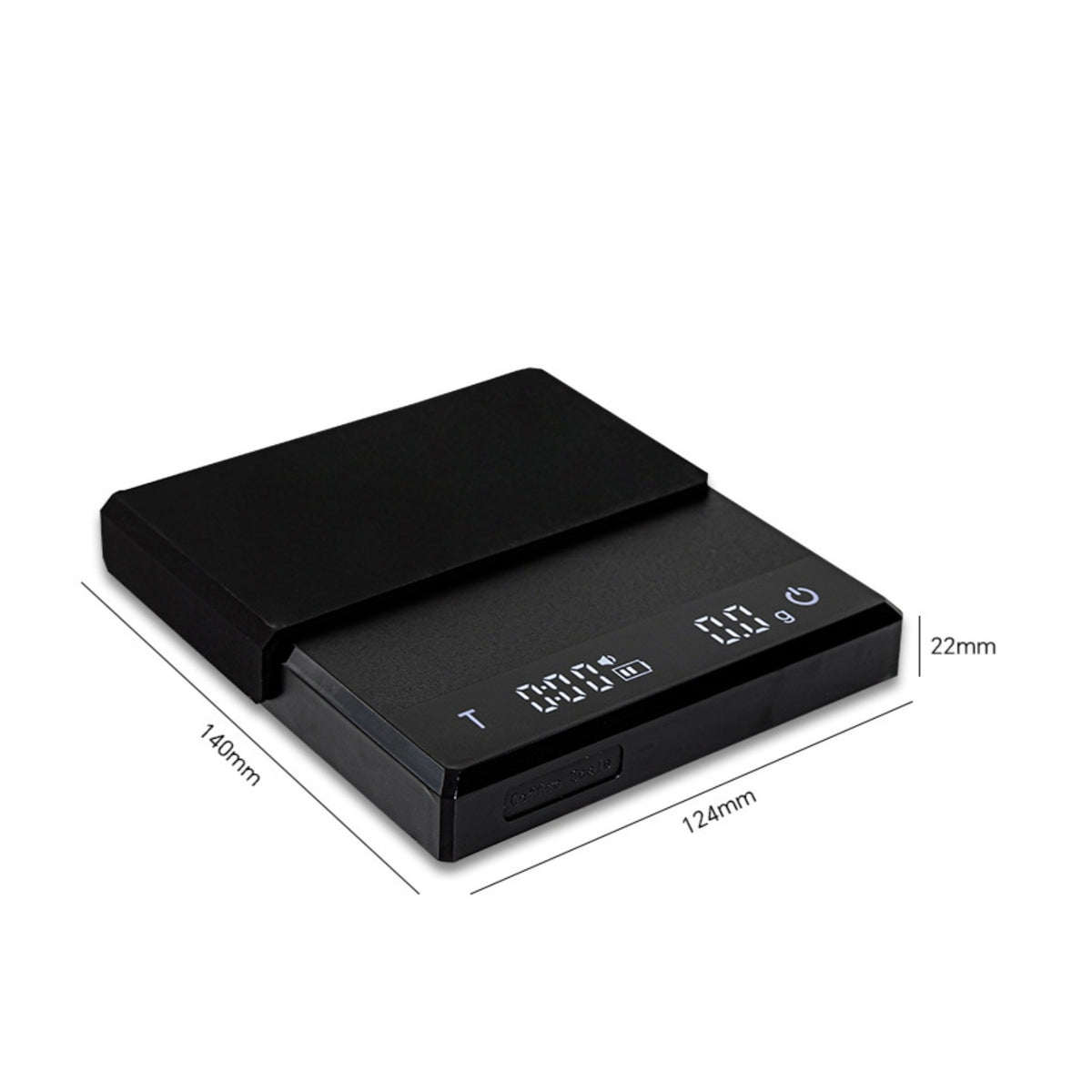 Espresso Scale with Timer Mini Electronic Coffee Scale Compact for Pour Over