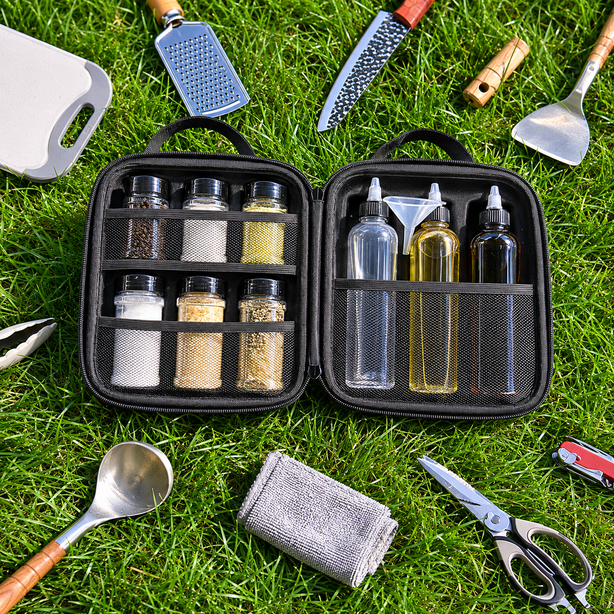 camping cookware storage bag