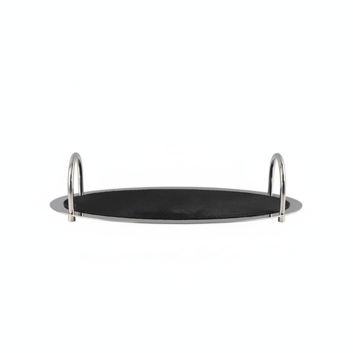Stainless Steel Tray Modern Minimalist Decorative Tray Geometric Home Decor for Dressing Room, Living Space, Closet