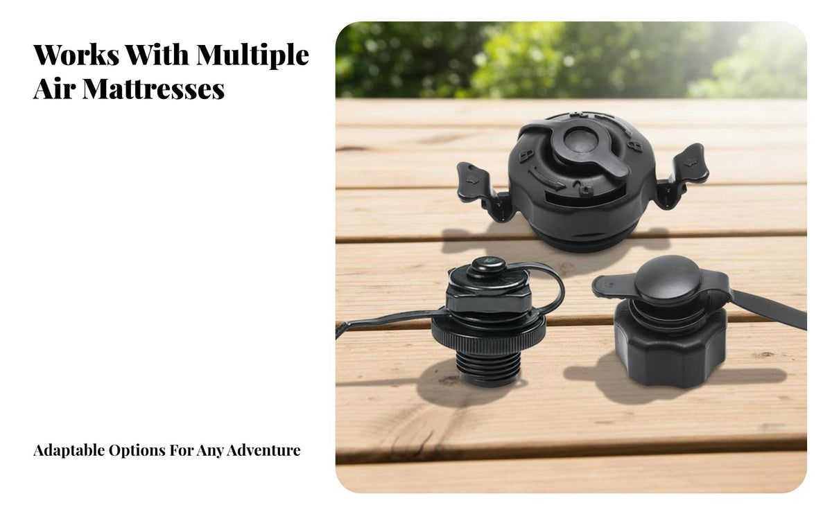 Universal Air Connector Quick Inflate/Deflate Universal Connector Cap Inflatable Boat Screw Plug Leak-Tight Closure Twisted Air