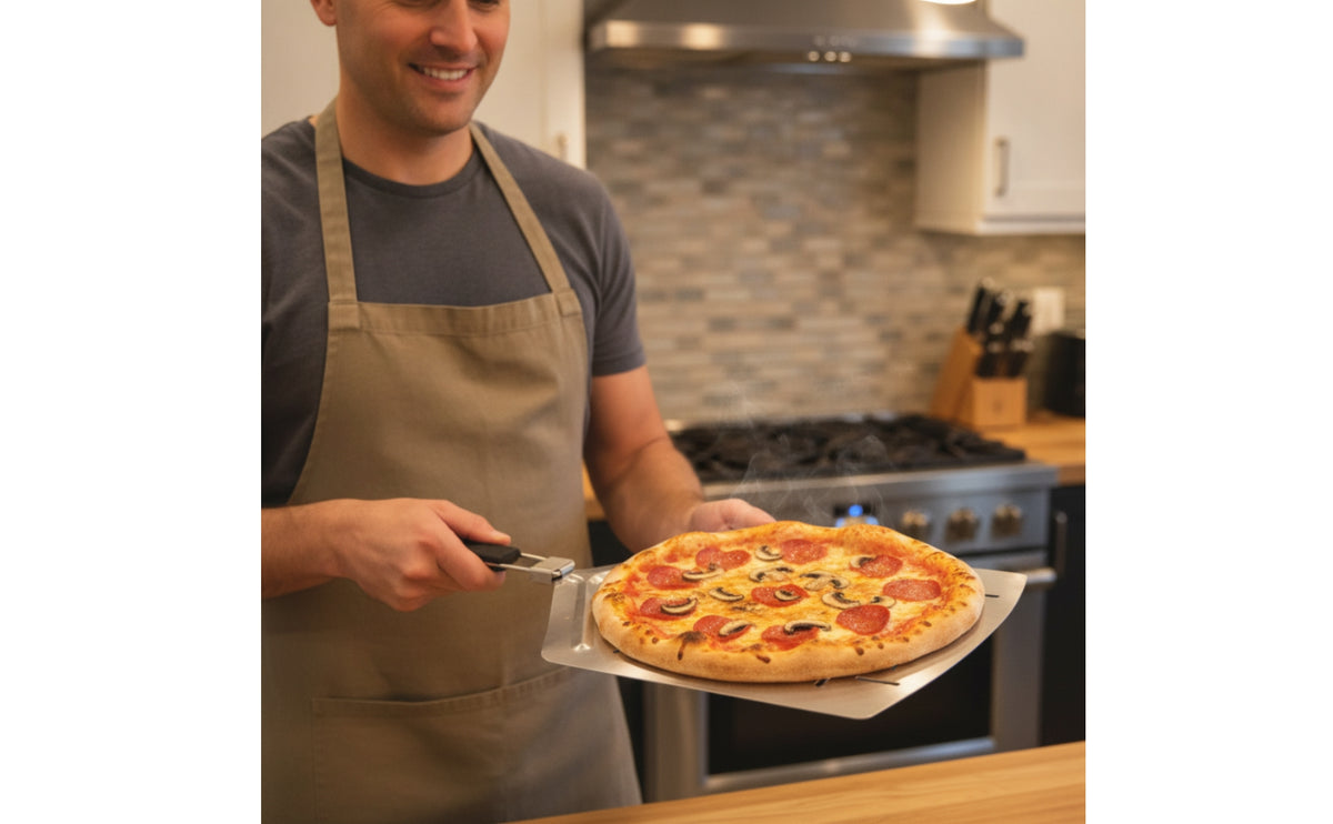 Pizza Peel Perforated Pizza Peel with Folding Handle Resistente Alta Temperatura Tool for Kitchen