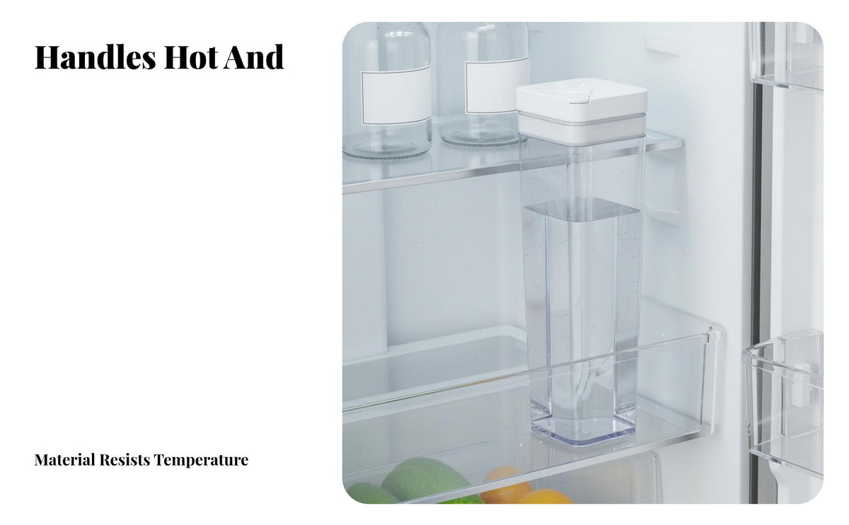 Large Capacity Water Jug Leak-Resistant Large Capacity Drink Pitcher Airtight Seal Leakproof Beverage Container
