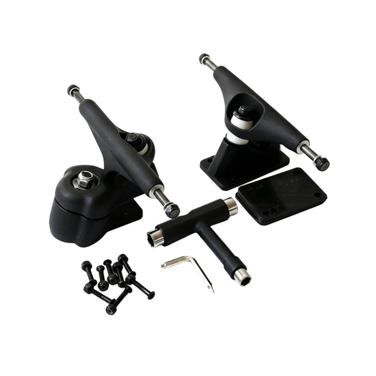 Matte Black Board Hardware Board-Skate Bridge Assembly Bridge Metal Assembly Set