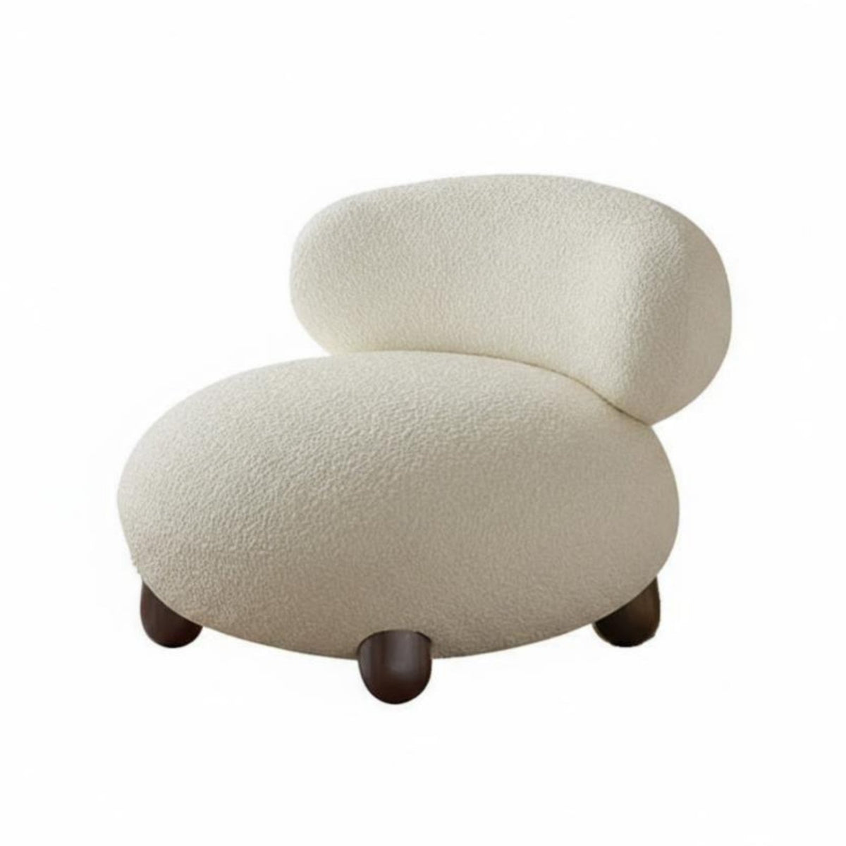 artistic design Round frameless Chair Ergonomic Design Wavy Chaise Lounge Statement Piece Indoor Furniture Deep Seat for Apartment Dwellers, Young Adults, Homeowners, Living Room, Bedroom, book alcove, Home available inice