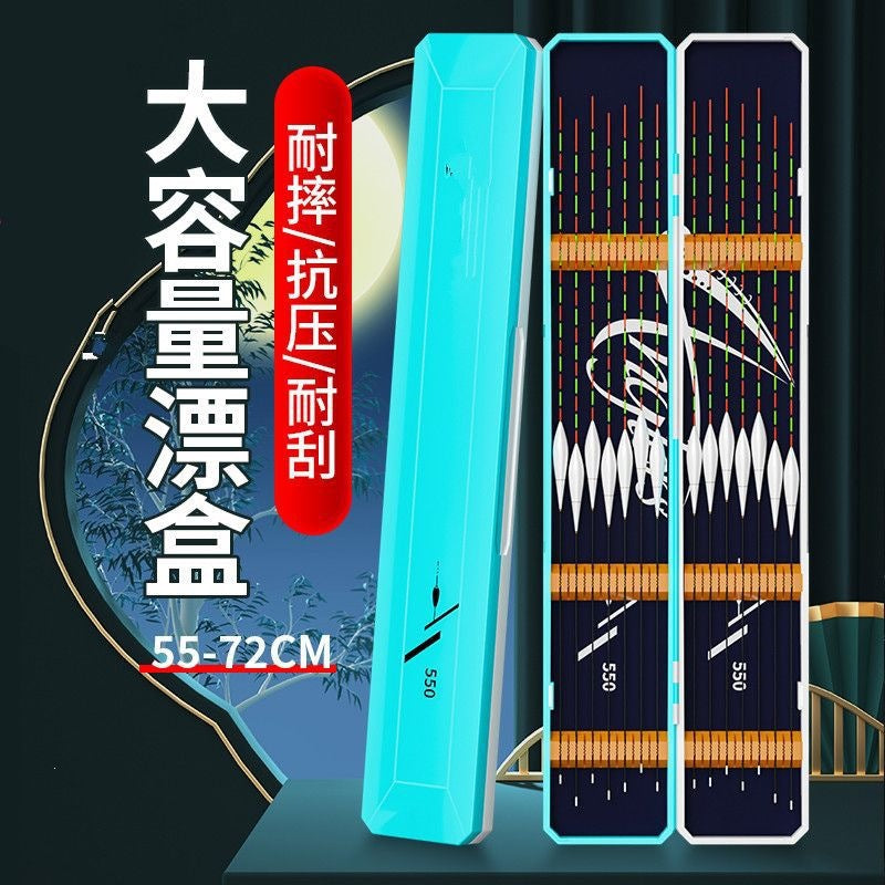Portable Fishing Float Box Large Capacity Multi-functional Fishing Bobber Storage Case
