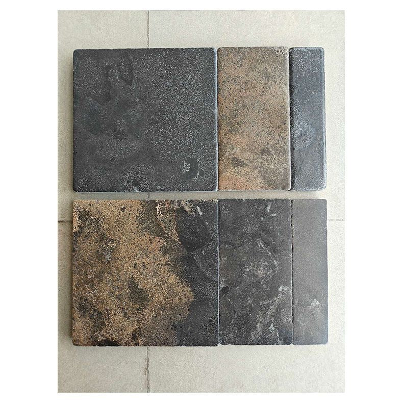 Black Gold Natural Limestone Wall and Floor Tiles for Outdoor Gardens and Villas