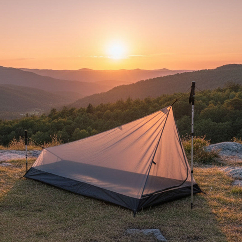 Ultralight Single Person Camping Mosquito Net Tent for Outdoor Travel Hiking