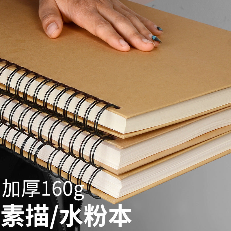 Sketchbook for Students and Artists, Blank Drawing Paper for Sketching and Hand-Painting