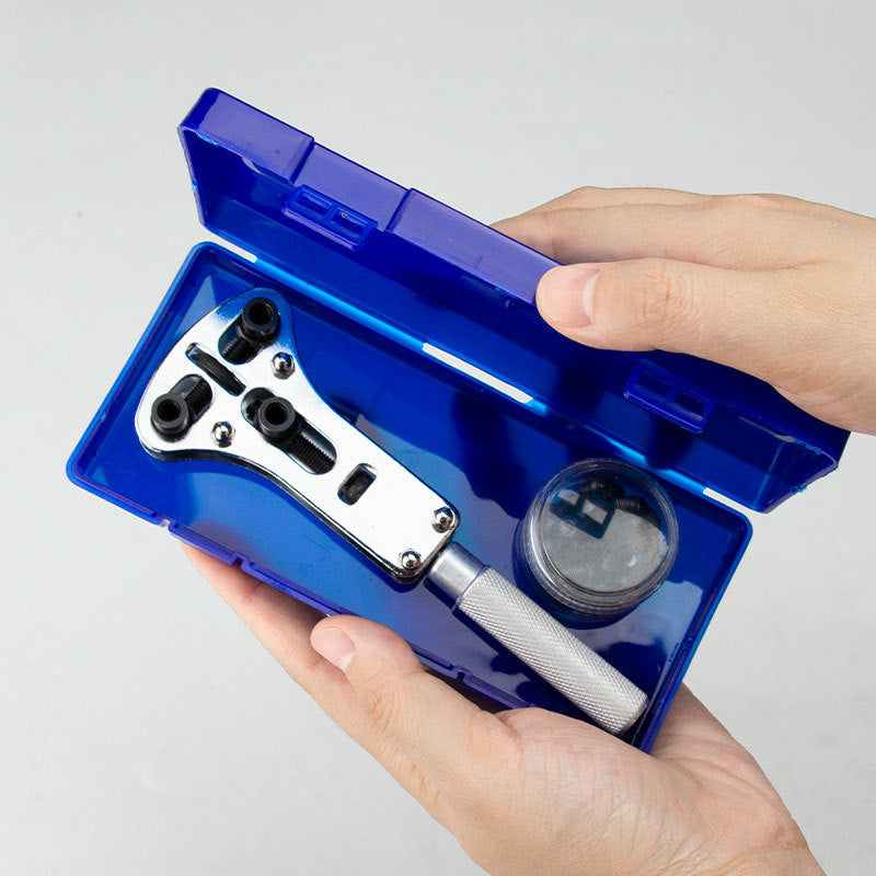 Watch Back Case Opener Tool Kit for Battery Replacement and Repair