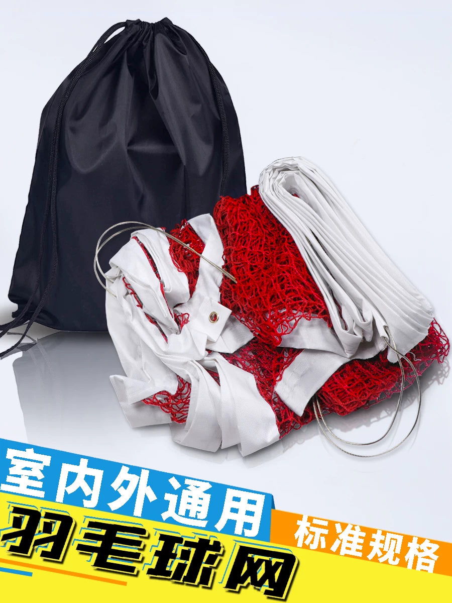 Badminton Net Standard Outdoor Indoor Double Match Training Court Barrier Netting