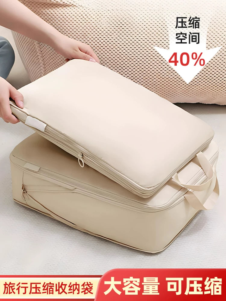 Travel Compression Bags for Down Jackets and Clothing, Luggage Organizer for Business Trips and Travel