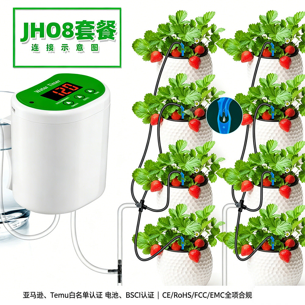 Smart Automatic Drip Irrigation System for Balcony & Garden Plants