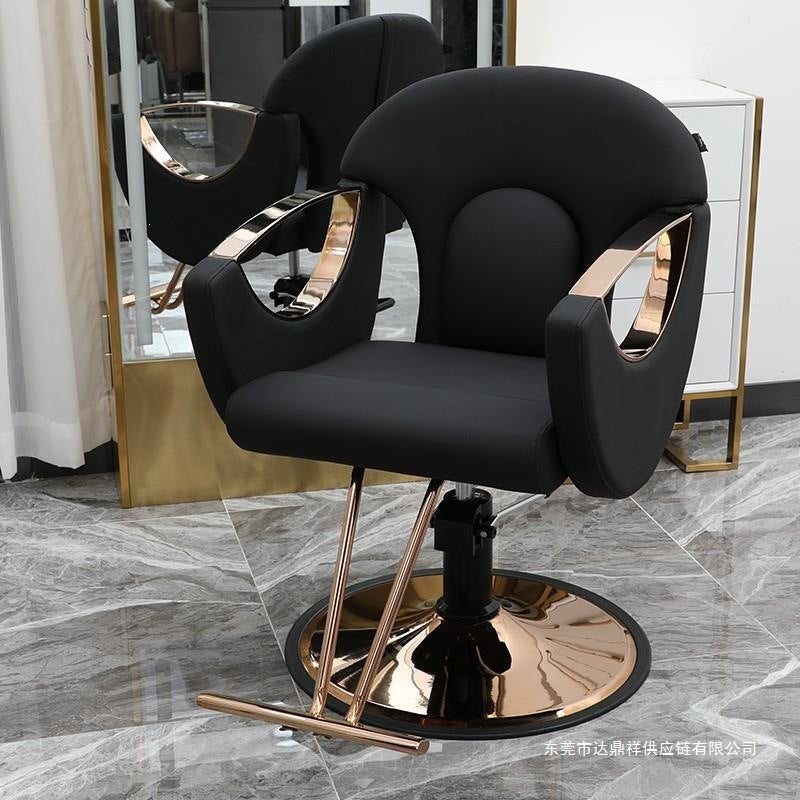 Hydraulic Reclining Barber Chair for Salon, Hairdressing, and Beauty Parlor