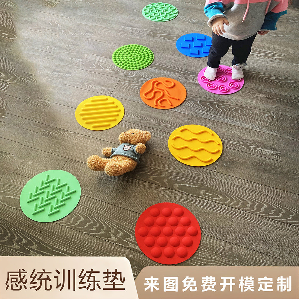 Sensory Tactile Mat Set for Kids - Early Education Silicone Toys