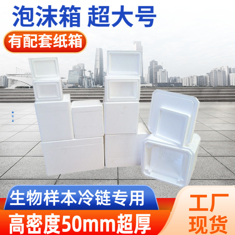 Thickened 5cm Foam Cooler Box for Medical Cold Chain Transport