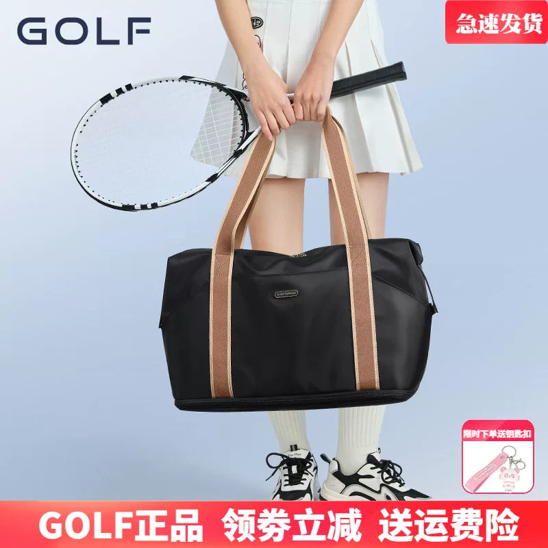 GOLF Fashion Travel Duffel Bag Large Capacity Lightweight Handbag for Gym Business Trip