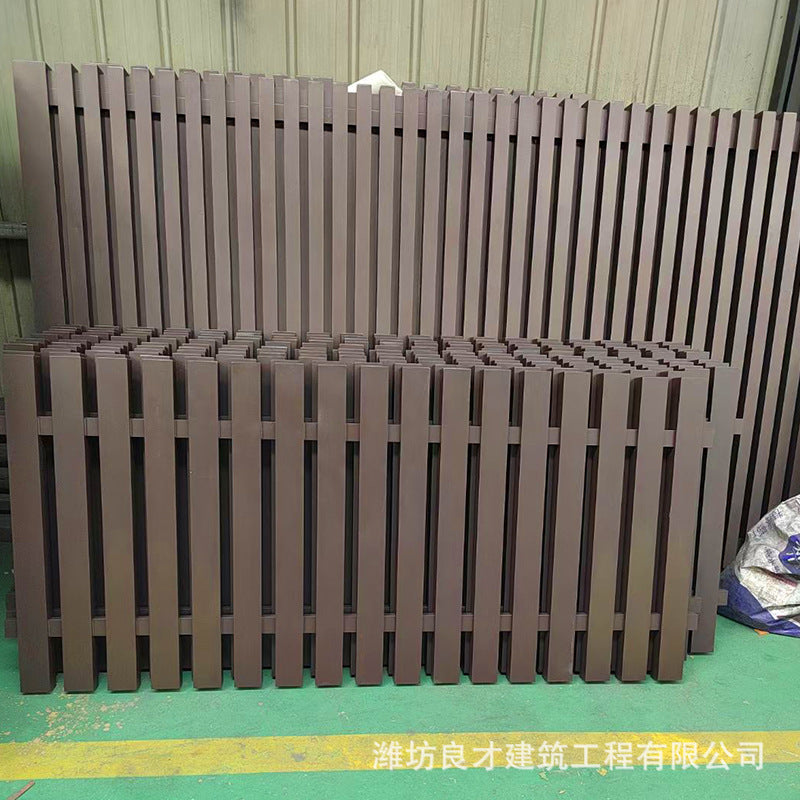 Aluminum Alloy Garden Fence Panel for Villas and Rural Homes, Outdoor Yard Barrier