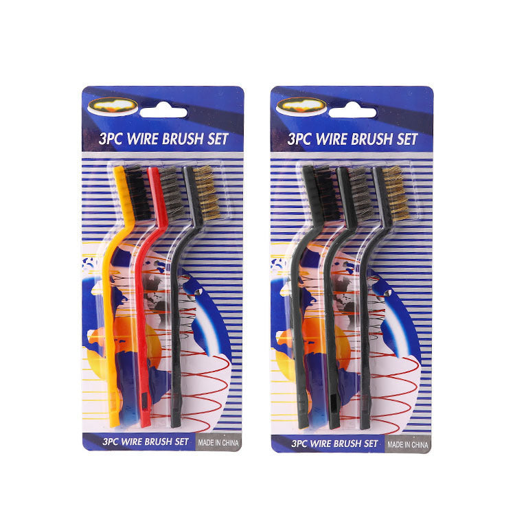 Gas Stove Cleaning Brush Set - Stainless Steel Wire, Faucet Groove, Crevice Brushes