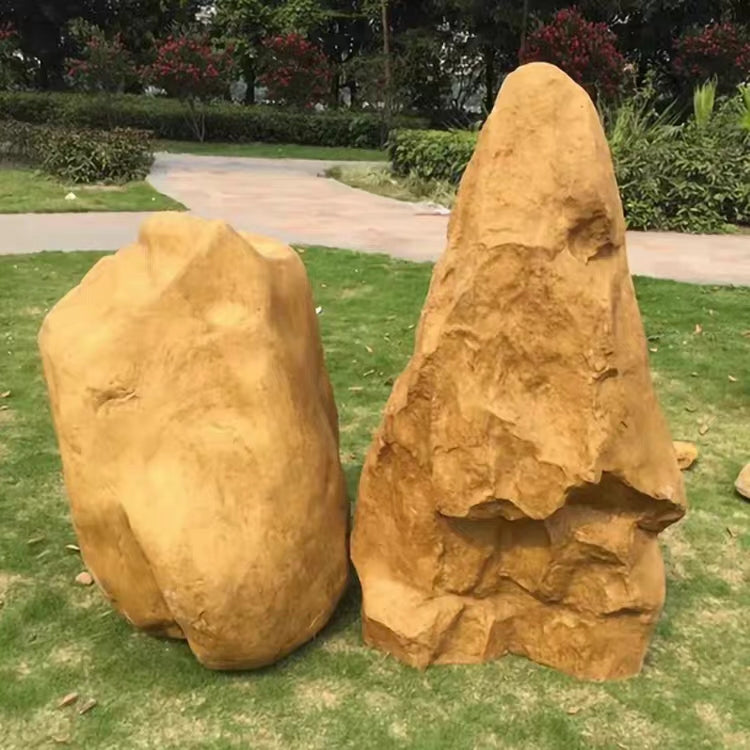 Hollow Artificial Rock Garden Landscape Ornament