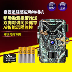 Outdoor Infrared Wildlife Camera with Night Vision and Motion Sensor