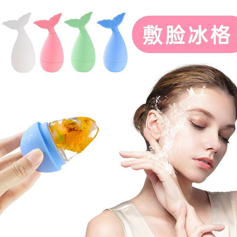 Silicone Facial Ice Roller Massager for Summer Face Icing and Cooling