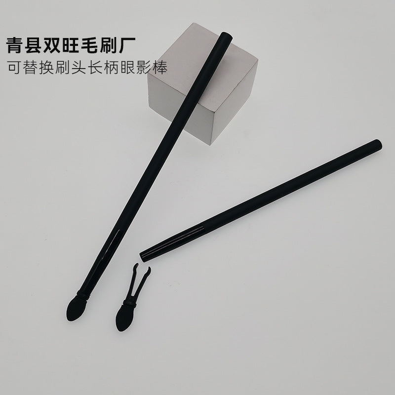 Replaceable Sponge Eyeshadow Applicator Brush Set for Beginners