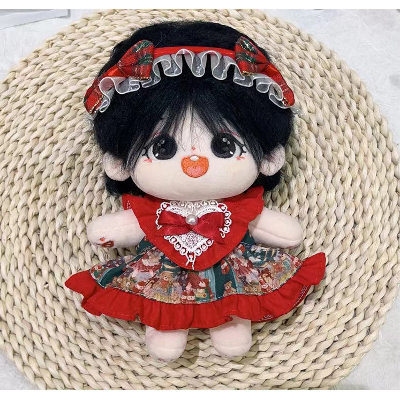 20cm Cotton Doll Clothes Set - Complete Outfit for Girl Dolls