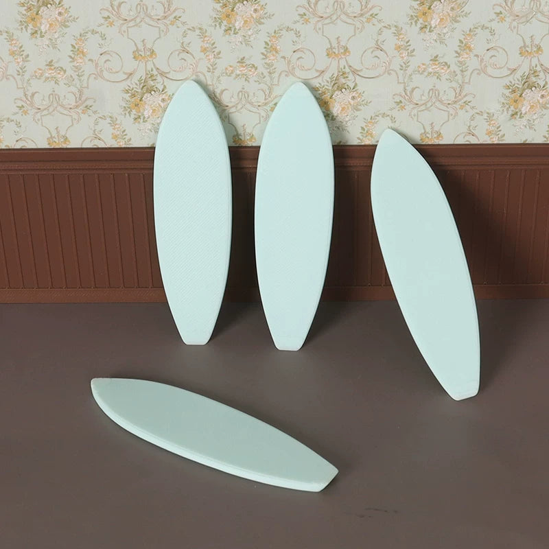 Dollhouse Miniature Surfboard Model Accessories for OB11 Doll House Beach Seaside Decor