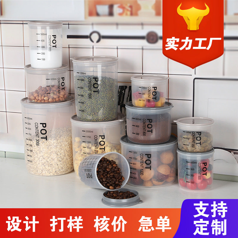 Airtight Food Storage Containers for Pantry Organization - Clear Plastic Canisters for Cereal, Grains, Snacks, and Dry Goods